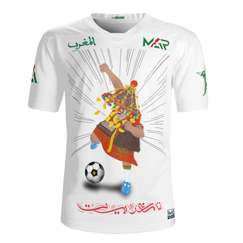 Les nouveaux maillots de foot du Maroc CAN 2017 - Maillots Foot Actu