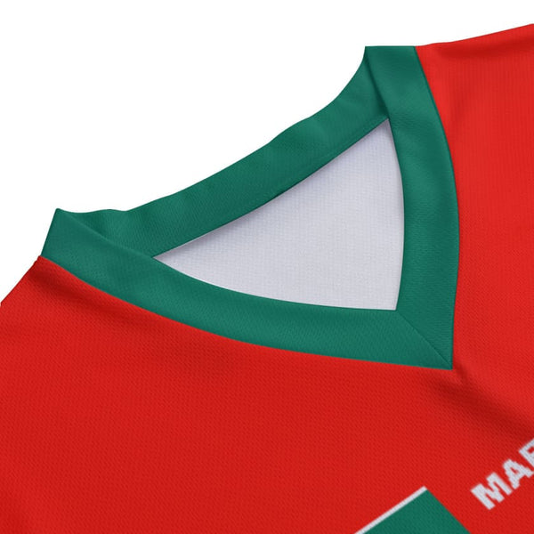 Maillot Maroc Junior Domicile 2022 Coupe du Monde Qatar Maillot