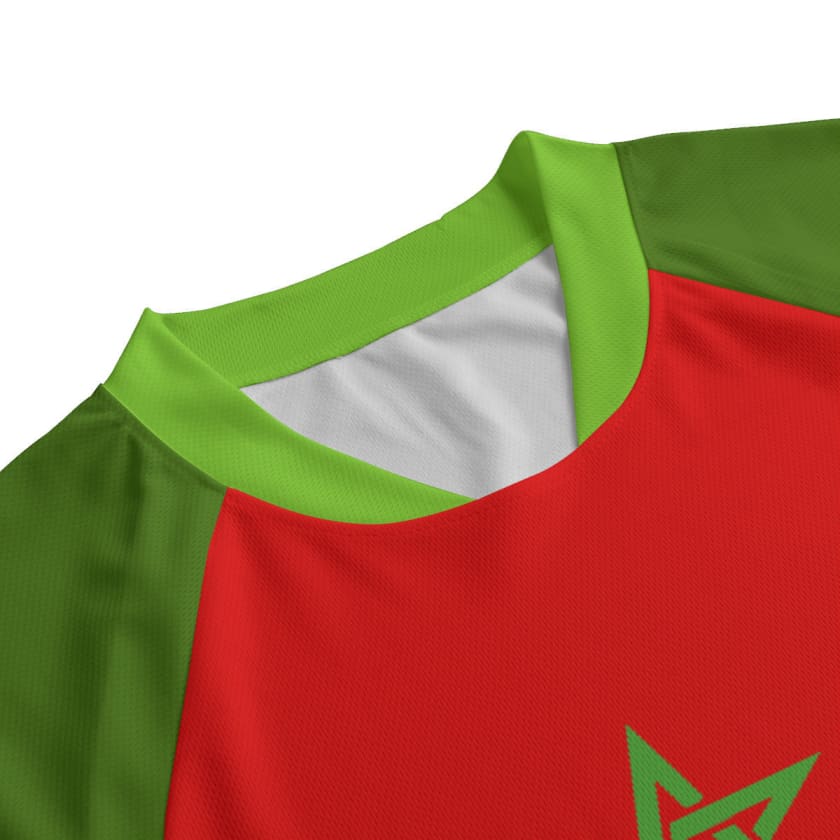 Maillot Maroc Vert CAN 23/24 Gold Collection Mosaïque By Maroco TFT MO -  Maroco la boutique des Marocains du monde