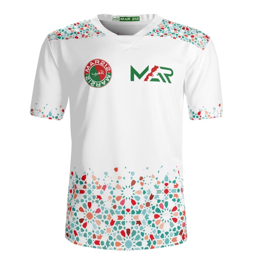 Le maillot blanc du Maroc: une élégance intemporelle