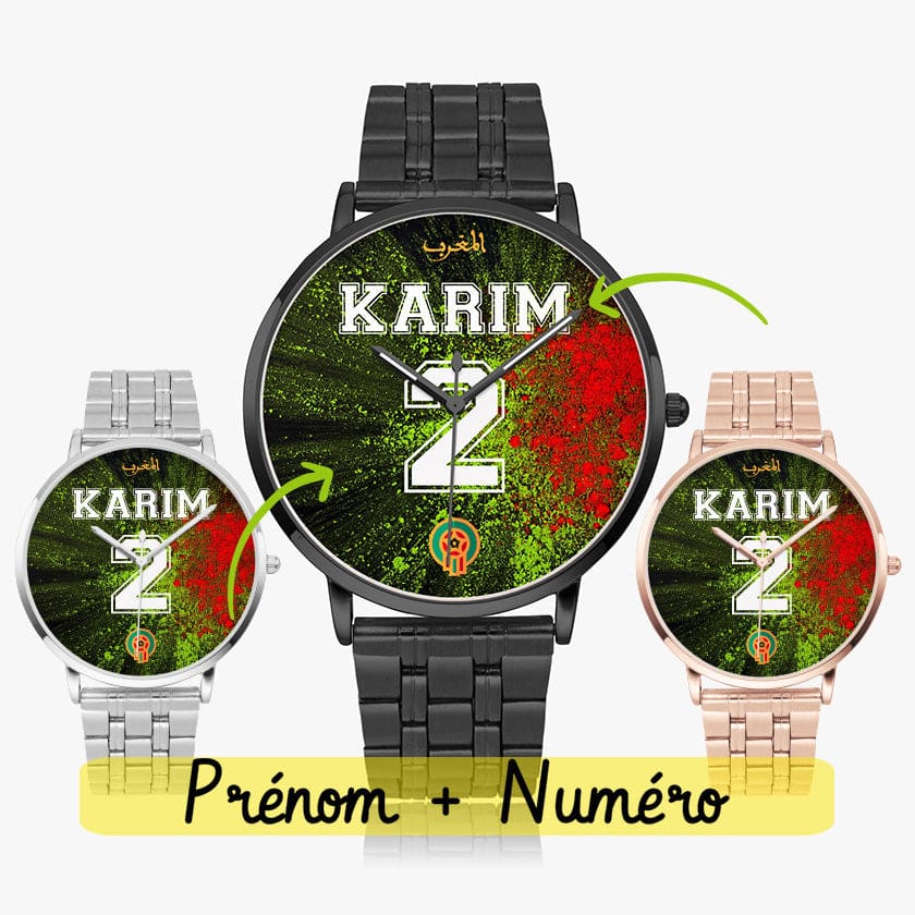 Montre personnalisée online prenom